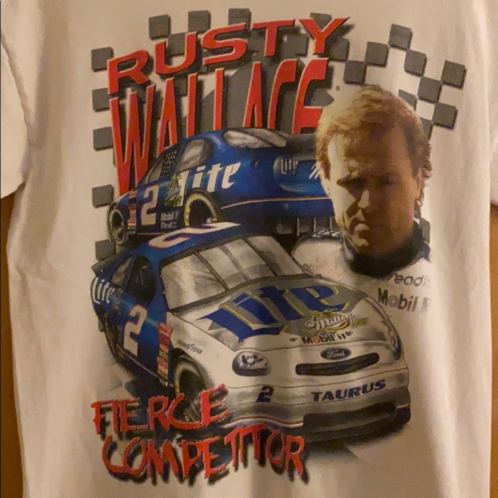 1990s Rusty Wallace Racing T Shirt